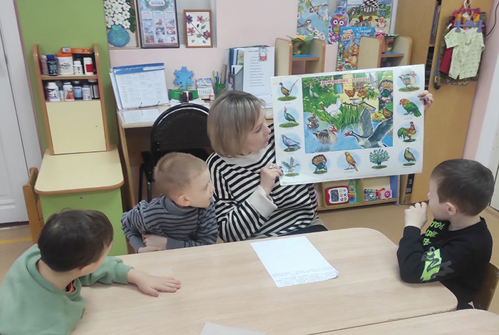 Занятие по трудовому воспитанию